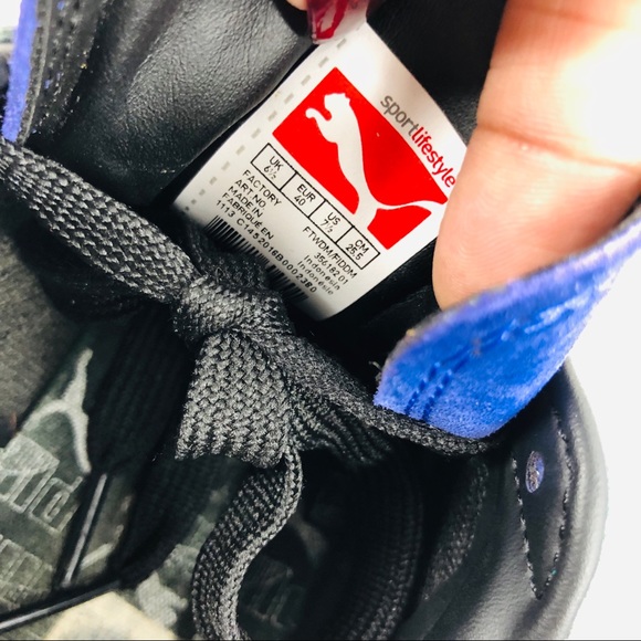 Bright Color Block Puma Sneaker - Picture 8 of 8